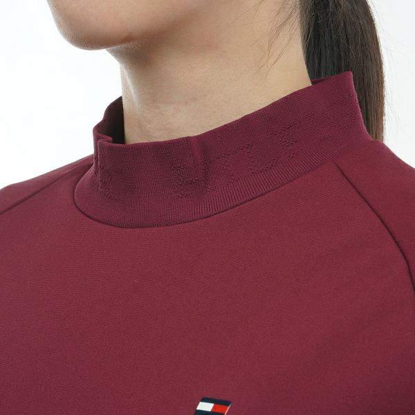 ツアーティー TOUR TEE レディース レディースストレッチウォ－ム　LSモックシャツ THLA472 詳細17