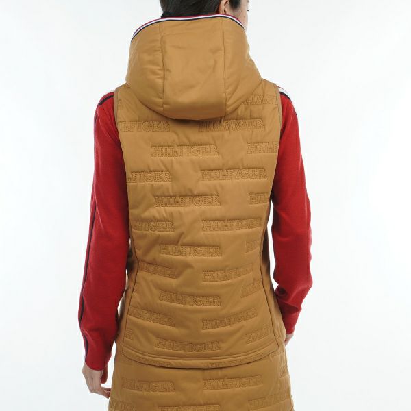 ツアーティー TOUR TEE レディース レディースロゴ　キルトパテッド　ベスト THLA473 詳細5