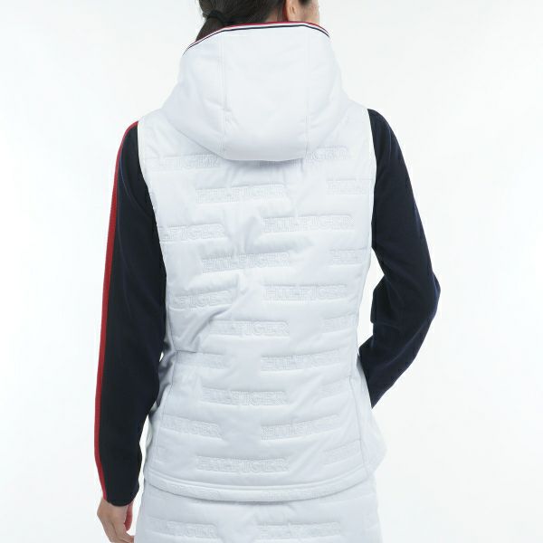 ツアーティー TOUR TEE レディース レディースロゴ　キルトパテッド　ベスト THLA473 詳細7