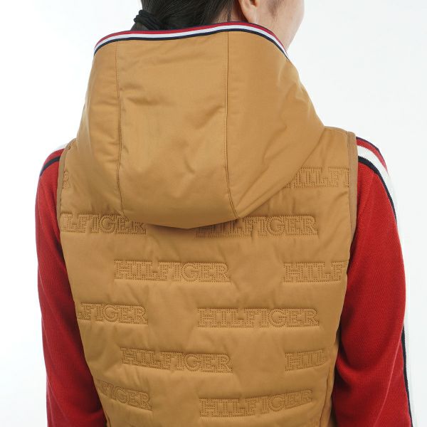 ツアーティー TOUR TEE レディース レディースロゴ　キルトパテッド　ベスト THLA473 詳細13