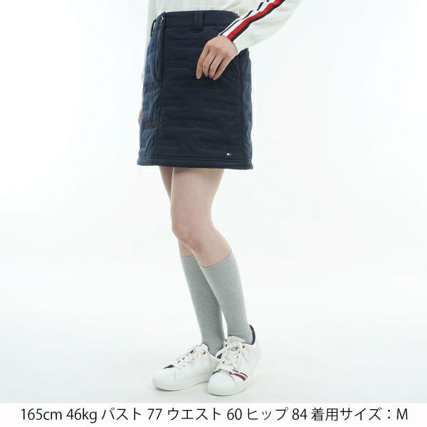 ツアーティー TOUR TEE レディース レディースロゴ　キルトパテッド　スカ－ト THLA474 詳細8