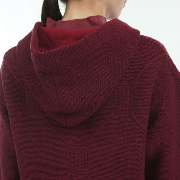 ツアーティー TOUR TEE レディース レディーススケルトンフラッグ　裏地付ZIPセ－タ－ THLA481 詳細13