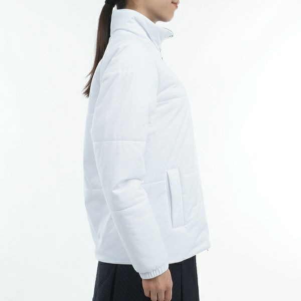 ツアーティー TOUR TEE レディース レディースコーティングニット　パテッドジャケット THLA484 詳細8