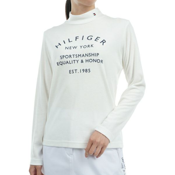 ツアーティー TOUR TEE レディース レディースア－チロゴ　LSモックシャツ THLA486 詳細2