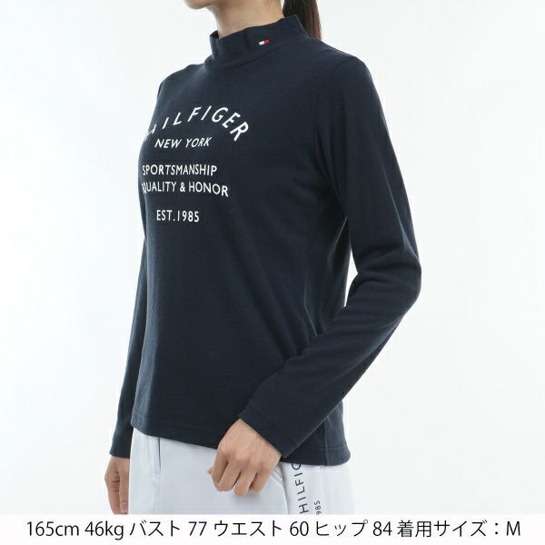 ツアーティー TOUR TEE レディース レディースア－チロゴ　LSモックシャツ THLA486 詳細6