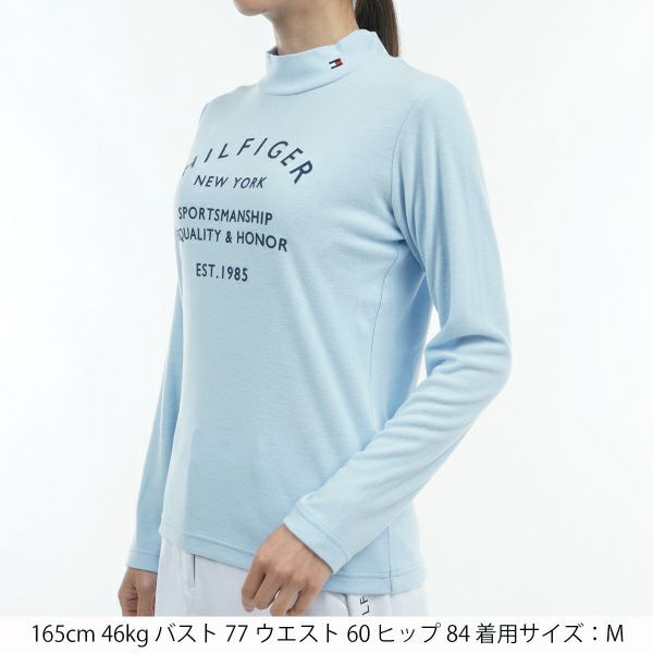 ツアーティー TOUR TEE レディース レディースア－チロゴ　LSモックシャツ THLA486 詳細12