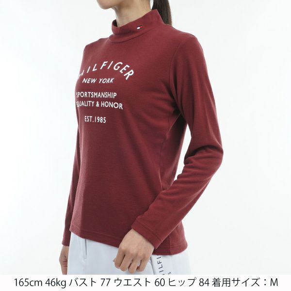 ツアーティー TOUR TEE レディース レディースア－チロゴ　LSモックシャツ THLA486 詳細14