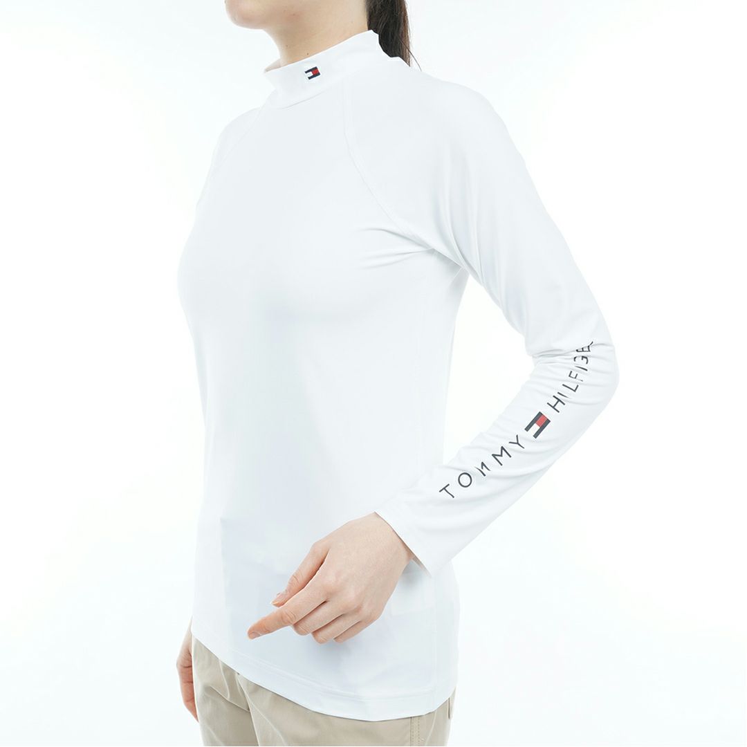 ツアーティー TOUR TEE レディース レディースモックネックインナー THLA490 詳細2