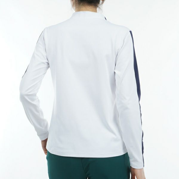 ツアーティー TOUR TEE レディース レディース ストレッチロングスリーブ モックネックシャツ ADLA456 詳細10