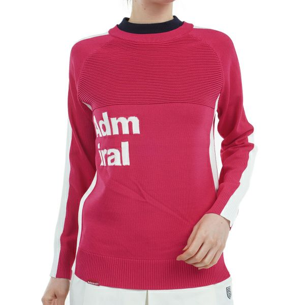 ツアーティー TOUR TEE レディース レディース レイヤーネック クルーセーター ADLA458 詳細4