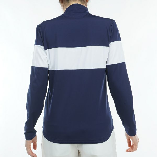 ツアーティー TOUR TEE レディース レディース 裏起毛 メタルロゴ ロングスリーブ モックシャツ ADLA459 詳細9