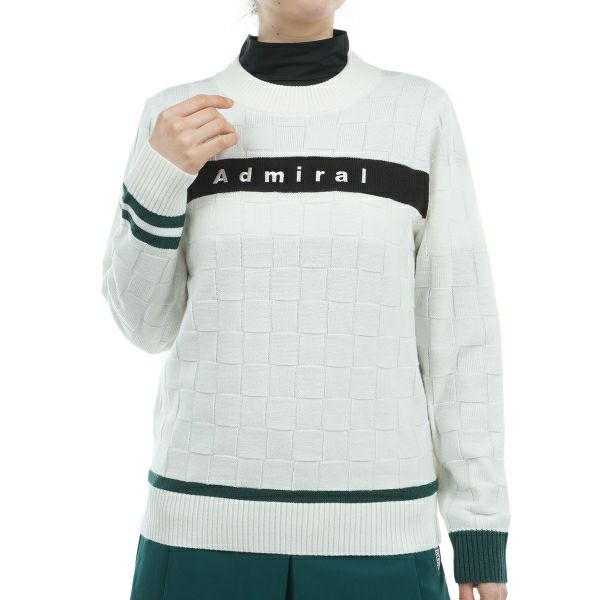 ツアーティー TOUR TEE レディース レディース バスケット ボトルネックセーター ADLA460 詳細2