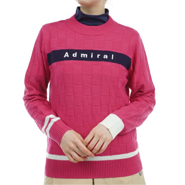 ツアーティー TOUR TEE レディース レディース バスケット ボトルネックセーター ADLA460 詳細3