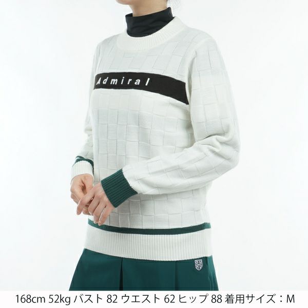 ツアーティー TOUR TEE レディース レディース バスケット ボトルネックセーター ADLA460 詳細6