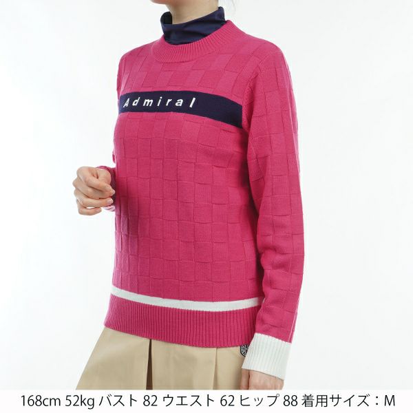 ツアーティー TOUR TEE レディース レディース バスケット ボトルネックセーター ADLA460 詳細8