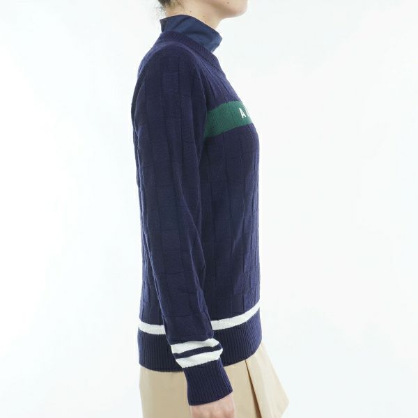 ツアーティー TOUR TEE レディース レディース バスケット ボトルネックセーター ADLA460 詳細11