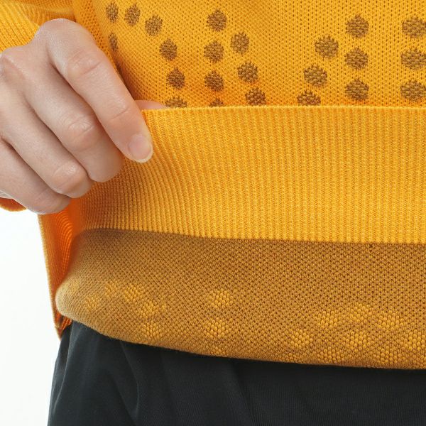 ツアーティー TOUR TEE レディース レディース ゴルフ&ロゴボーダー クルーセーター ADLA464 詳細17