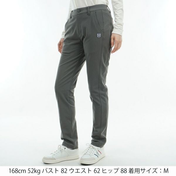 ツアーティー TOUR TEE レディース レディース ハイテンション裏起毛 スリムテーパードパンツ ADLA466 詳細12