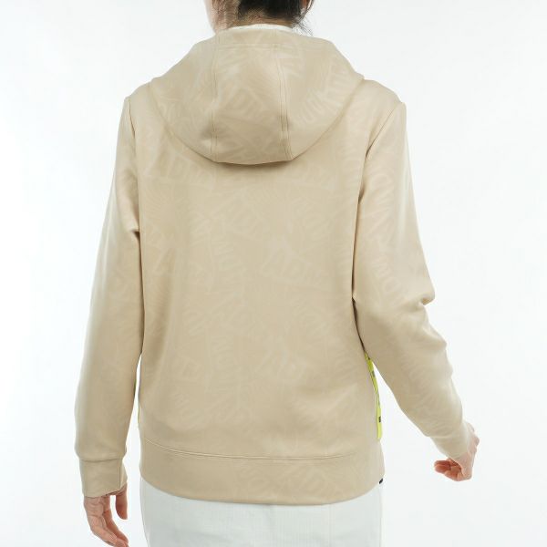 ツアーティー TOUR TEE レディース レディース エンボスロゴ ダンボール フルジップパーカ ADLA467 詳細5