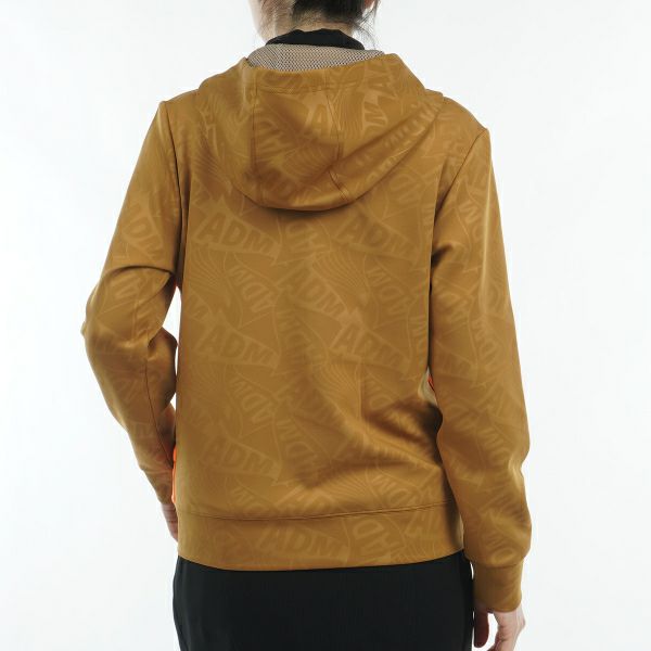 ツアーティー TOUR TEE レディース レディース エンボスロゴ ダンボール フルジップパーカ ADLA467 詳細7