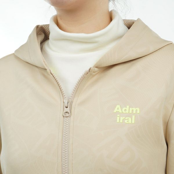 ADMIRALGOLFアドミラルゴルフ　フルジップ　レディースL【美品】 30％OFF】[アドミラル ゴルフ]レディース エンボスロゴ