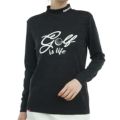 ツアーティー TOUR TEE レディース レディース ゴルフ&ロゴ ロングスリーブ モックシャツ ADLA468 詳細2
