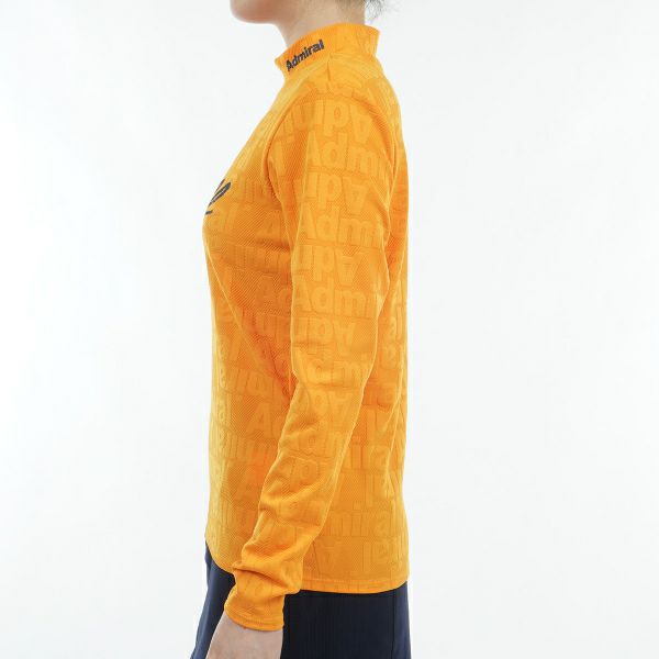 ツアーティー TOUR TEE レディース レディース ゴルフ&ロゴ ロングスリーブ モックシャツ ADLA468 詳細15