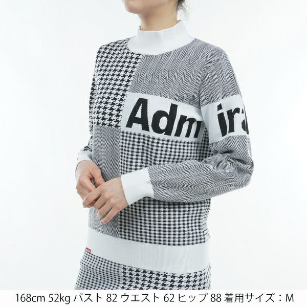 【美品】マークアンドロナ ゴルフウェア ニット パール サイズM マークアンドロナ カモフラージュ ニット セーター ゴルフウェア