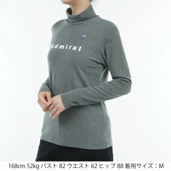 ツアーティー TOUR TEE レディース レディース ソフトタッチ ロングスリーブ タートルシャツ ADLA472 詳細12