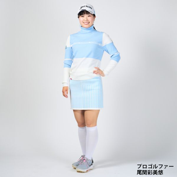 ツアーティー TOUR TEE レディース レディース パターンミックス ニットスカート ADLA473 詳細1
