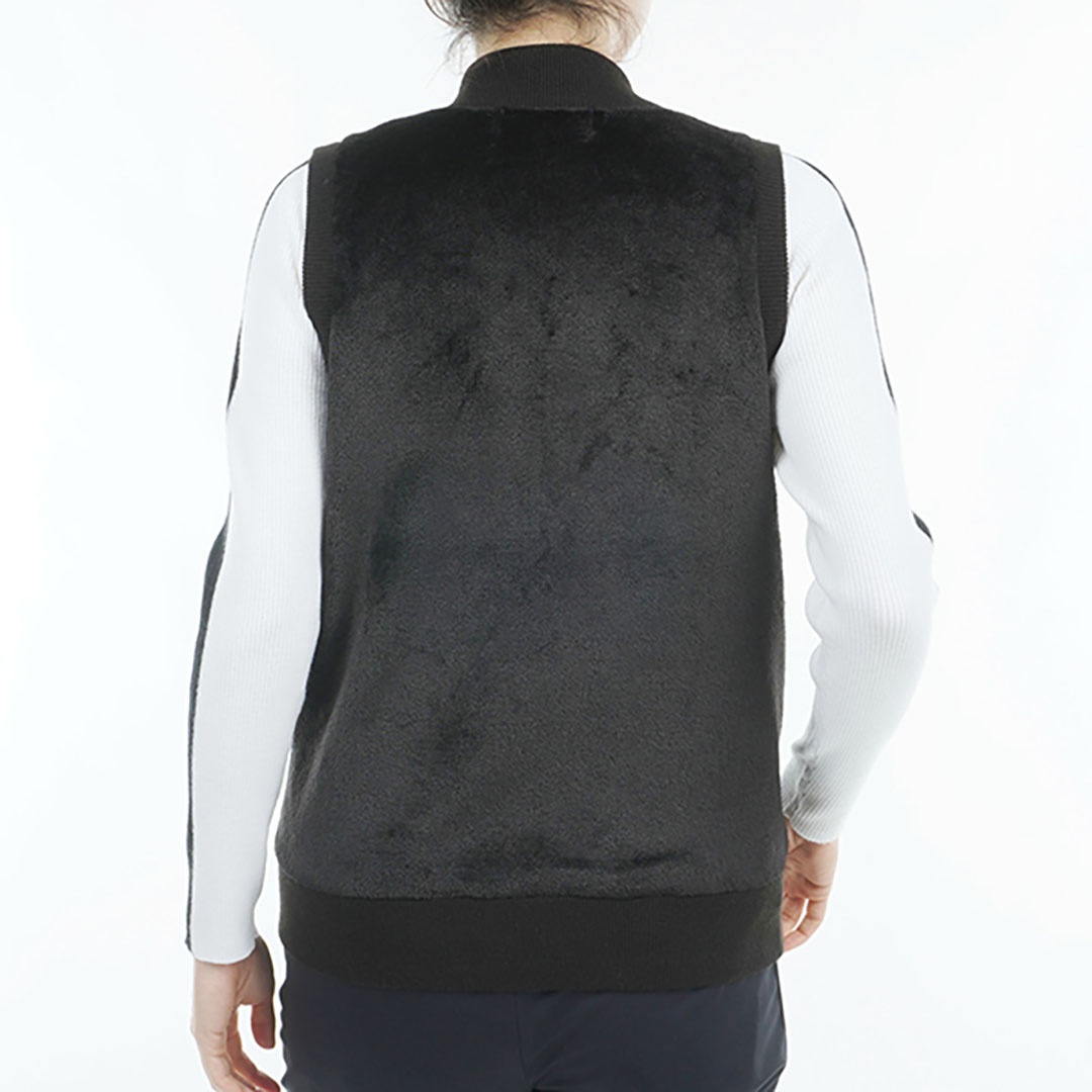 ツアーティー TOUR TEE レディース レディース バックボア フルジップベスト ADLA474 詳細5