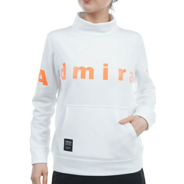 ツアーティー TOUR TEE レディース レディース ロゴモックネック スウェット ADLA477 詳細2