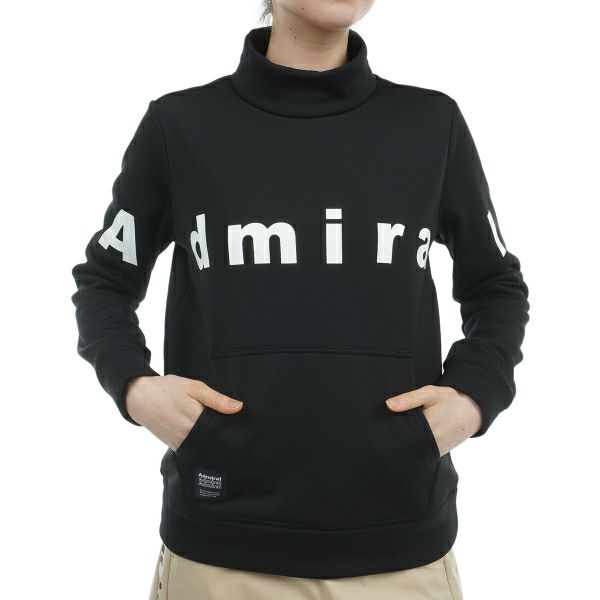 ツアーティー TOUR TEE レディース レディース ロゴモックネック スウェット ADLA477 詳細3