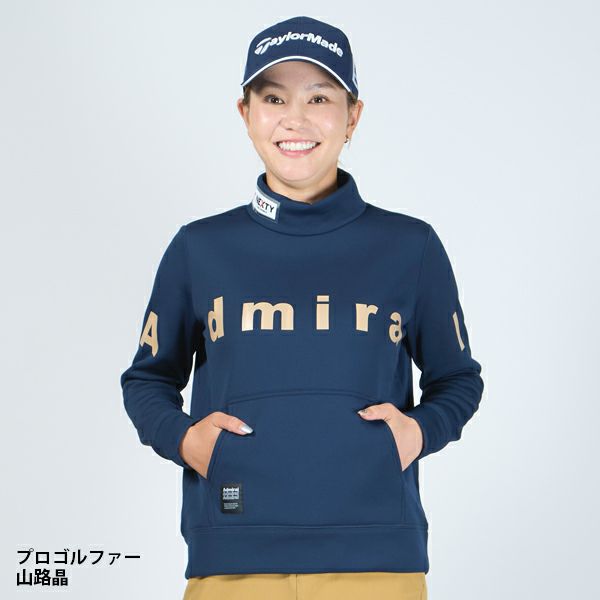 ツアーティー TOUR TEE レディース レディース ロゴモックネック スウェット ADLA477 詳細4