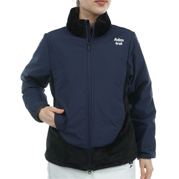 ツアーティー TOUR TEE レディース レディース ボアミックス 中綿ジャケット ADLA480 詳細1
