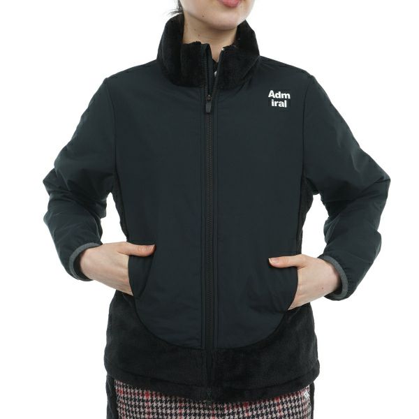 ツアーティー TOUR TEE レディース レディース ボアミックス 中綿ジャケット ADLA480 詳細3