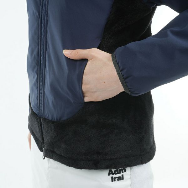 ツアーティー TOUR TEE レディース レディース ボアミックス 中綿ジャケット ADLA480 詳細12