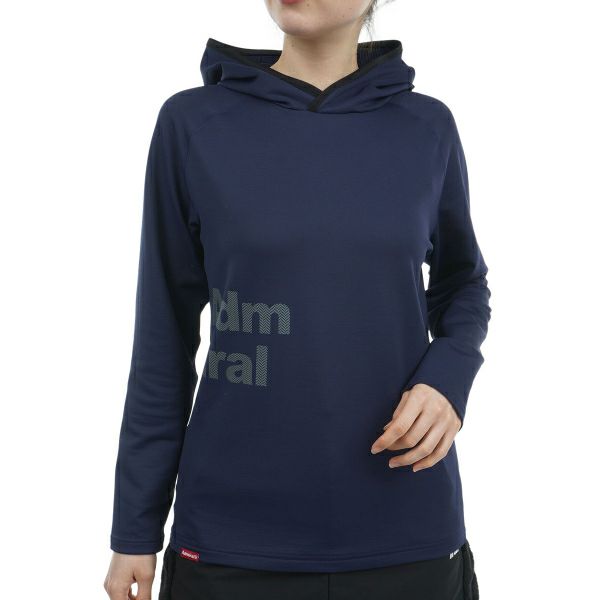 ツアーティー TOUR TEE レディース レディース 裏起毛 フーディーシャツ ADLA483 詳細4