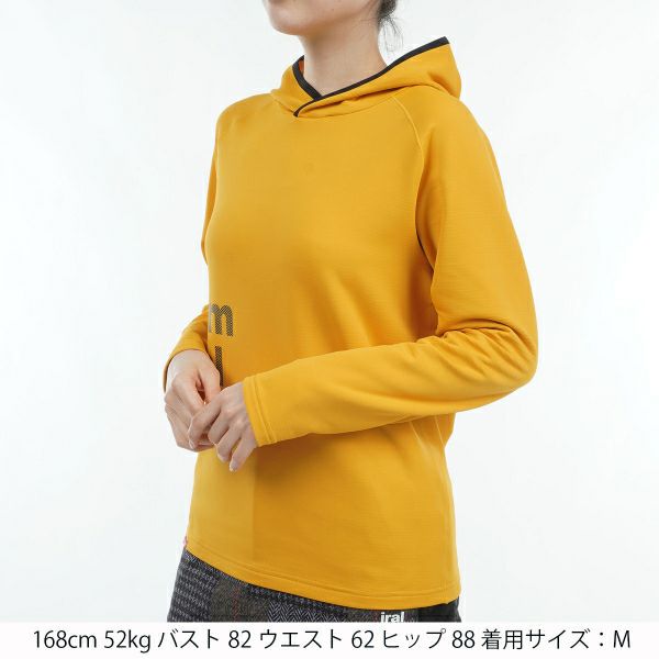 ツアーティー TOUR TEE レディース レディース 裏起毛 フーディーシャツ ADLA483 詳細5