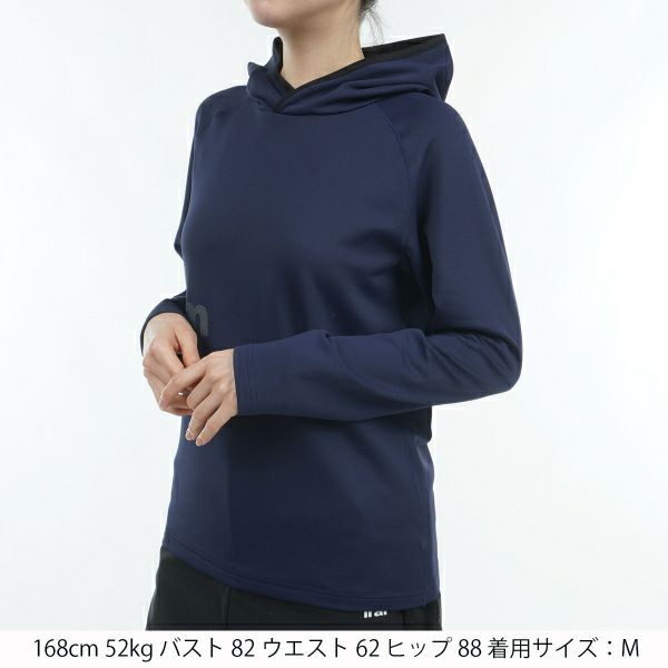 ツアーティー TOUR TEE レディース レディース 裏起毛 フーディーシャツ ADLA483 詳細11