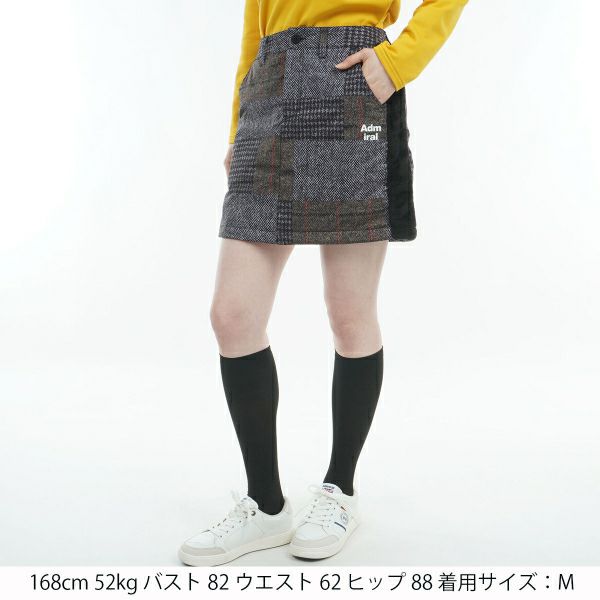ツアーティー TOUR TEE レディース レディース ボアミックス 中綿スカート ADLA484 詳細6