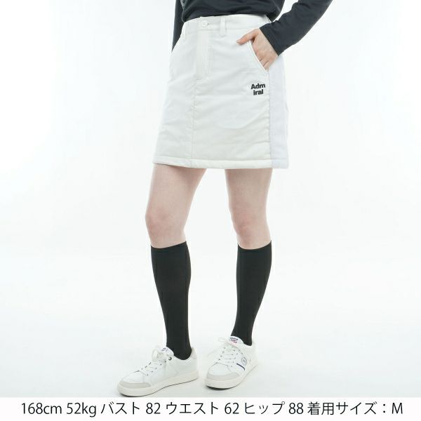ツアーティー TOUR TEE レディース レディース ボアミックス 中綿スカート ADLA484 詳細8