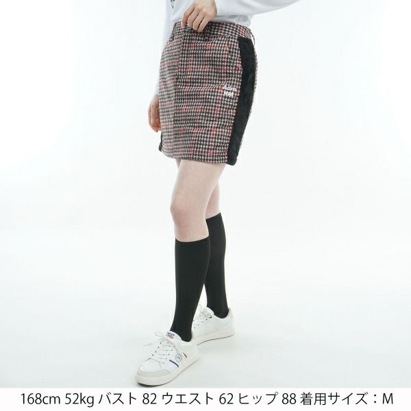 ツアーティー TOUR TEE レディース レディース ボアミックス 中綿スカート ADLA484 詳細14