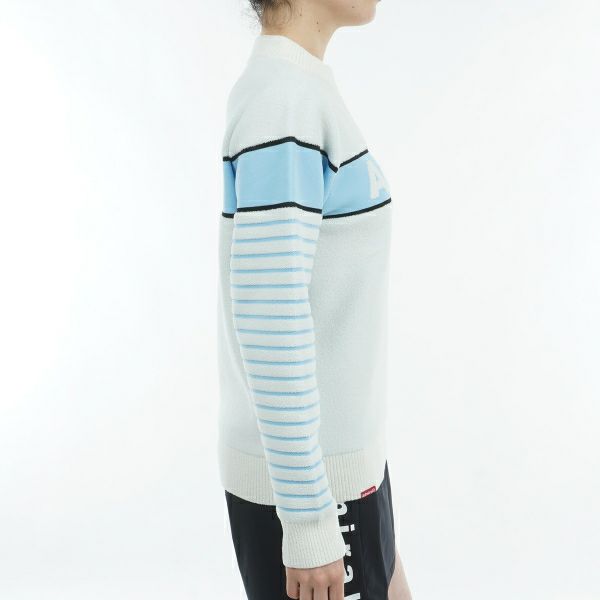 ツアーティー TOUR TEE レディース レディース モールヤーン ハーフジップセーター ADLA485 詳細11