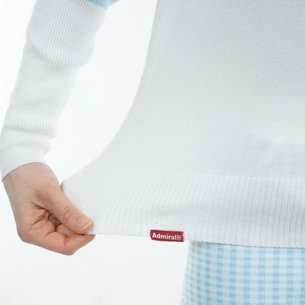 ツアーティー TOUR TEE レディース レディース パネルカラー タートルネックセーター ADLA486 詳細14