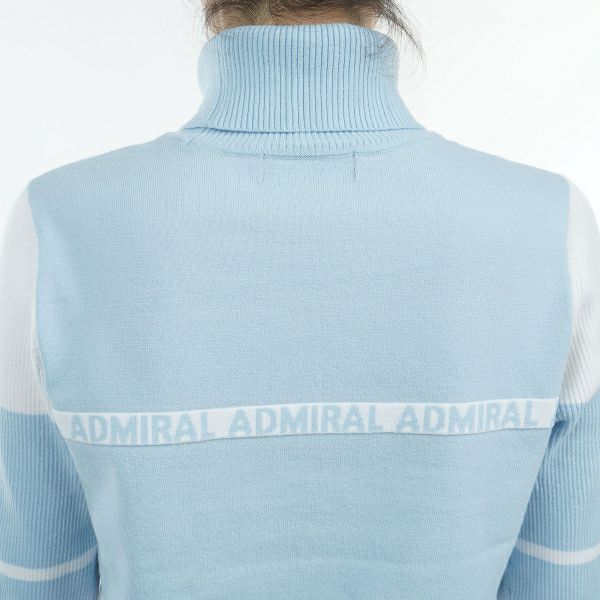 ツアーティー TOUR TEE レディース レディース パネルカラー タートルネックセーター ADLA486 詳細15