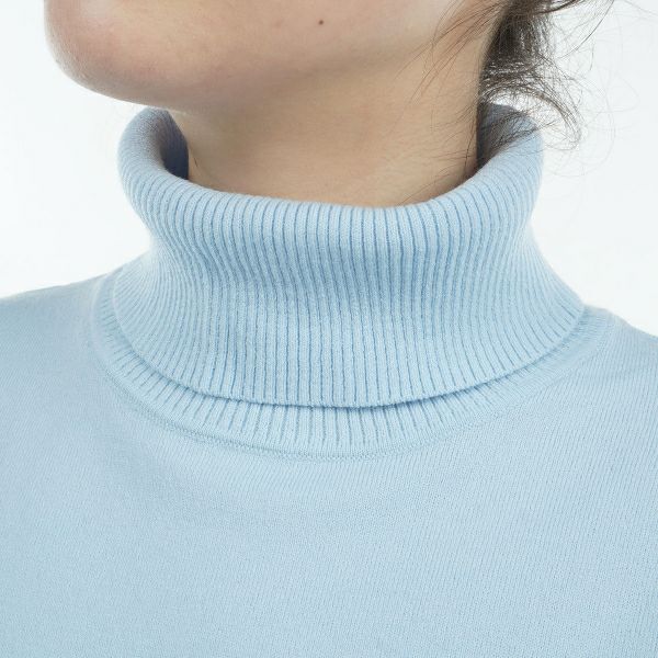 ツアーティー TOUR TEE レディース レディース パネルカラー タートルネックセーター ADLA486 詳細16