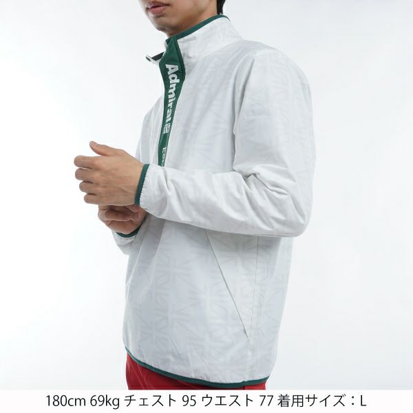 ツアーティー TOUR TEE メンズ メンズ ユニオンジャック ウィンドジャケット ADMA450 詳細5