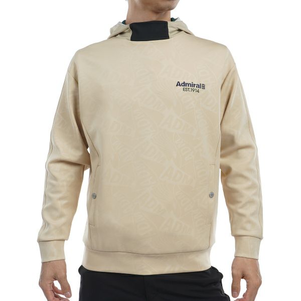 ツアーティー TOUR TEE メンズ メンズ エンボスロゴ ダンボールパーカ ADMA451 詳細2
