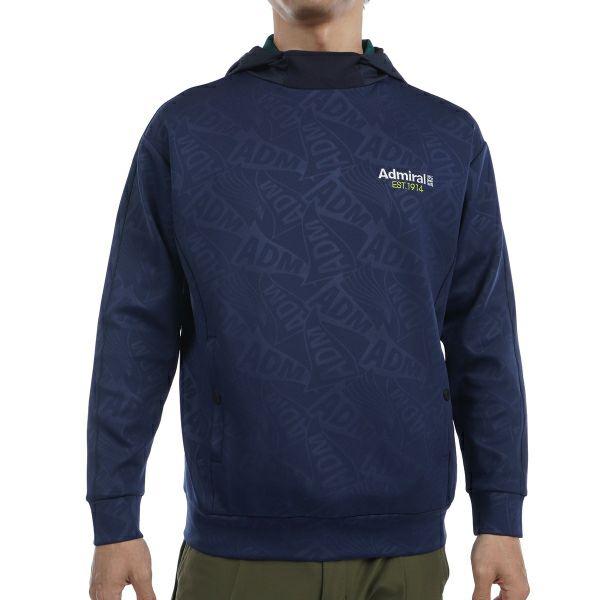 ツアーティー TOUR TEE メンズ メンズ エンボスロゴ ダンボールパーカ ADMA451 詳細3